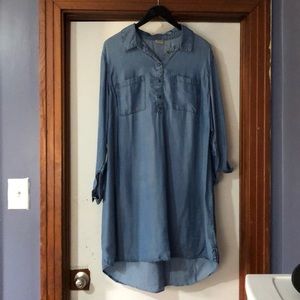Chambray Dress